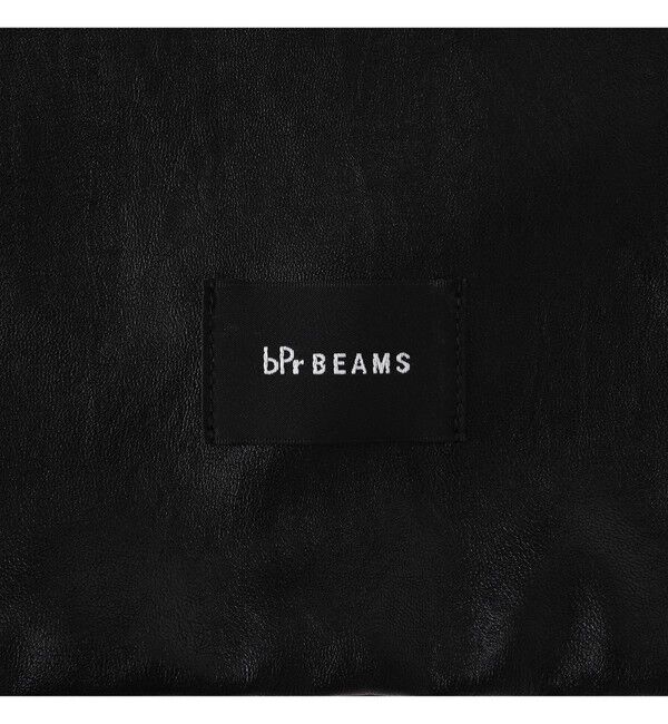BEAMS「フェイクレザー ショッパー L」|ポーチ|