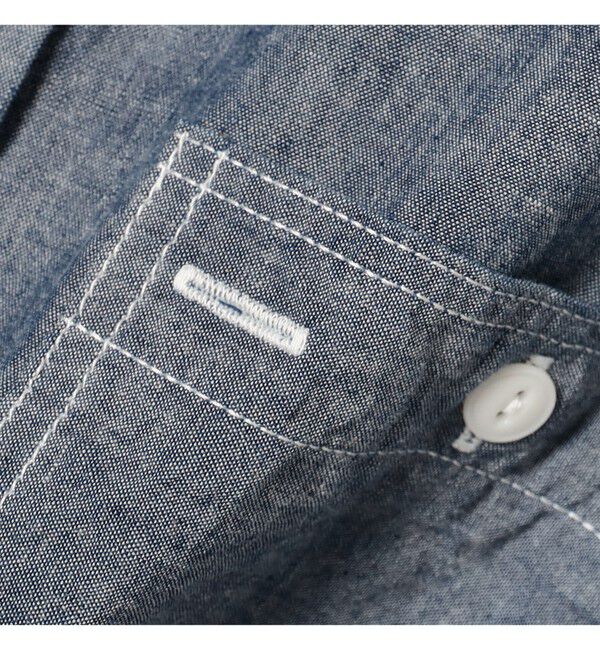 BEAMS PLUS「シャンブレー ワークシャツ」|シャツ・ブラウス|