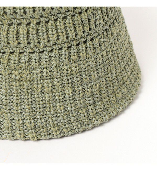 BEAMS「RACAL / Crochet Knit Bucket」|キャップ・キャスケット|