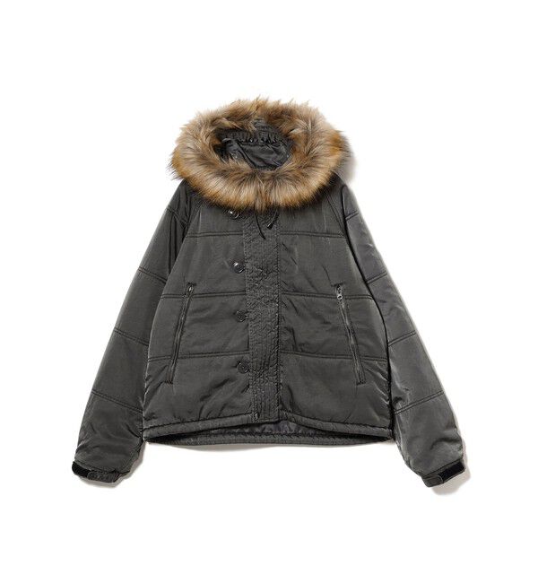 BEAMS「ガーメントダイ N-2B ジャケット」|ブルゾン・スタジャン|