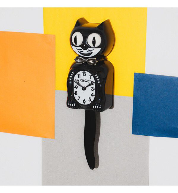 BEAMS「California Clock / Kit-Cat Klock タキシード」|クロック・置時計|BLACK