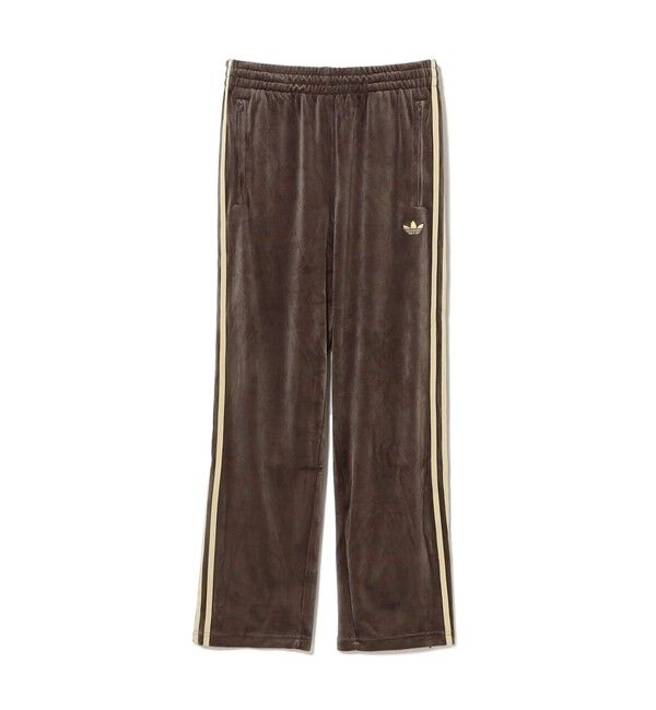 BEAMS「adidas / FB TP ベロア トラックパンツ」|チノ|DARK_BROWN
