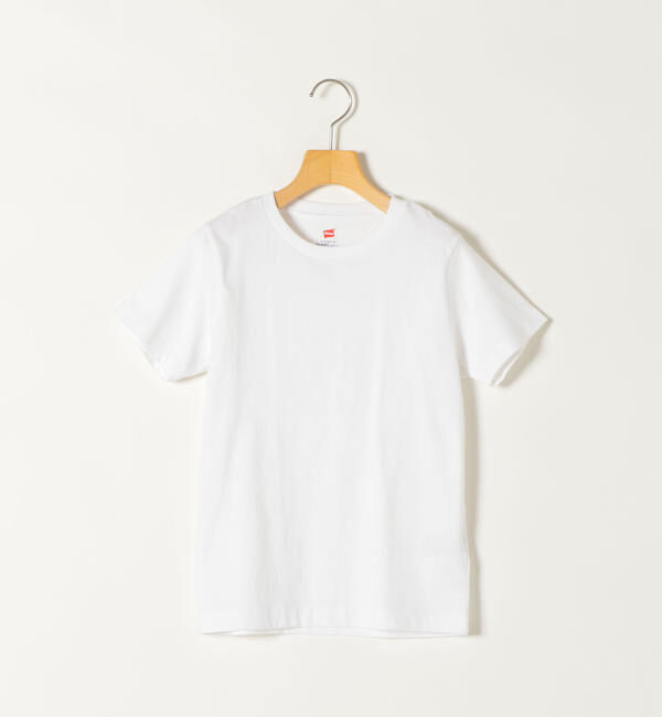 SHIPS any「SHIPS any&times;Hanes: 別注 ユーティリティー ベーシック 半袖Tシャツ＜KIDS＞」|Tシャツ・カットソー|ホワイト