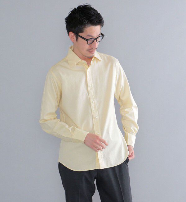SHIPS「SHIPS：ウォッシュド オックスフォード カラー 無地 シャツ」|シャツ・ブラウス|