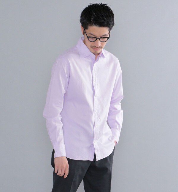 SHIPS「SHIPS：ウォッシュド オックスフォード カラー 無地 シャツ」|シャツ・ブラウス|