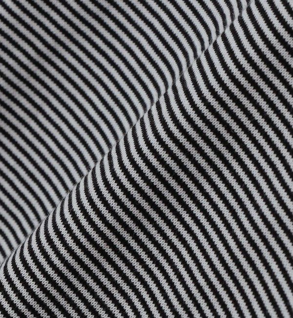 SHIPS「SHIPS: 16ゲージ コットン ボーダー ライト ニットTシャツ」|ニット・セーター|