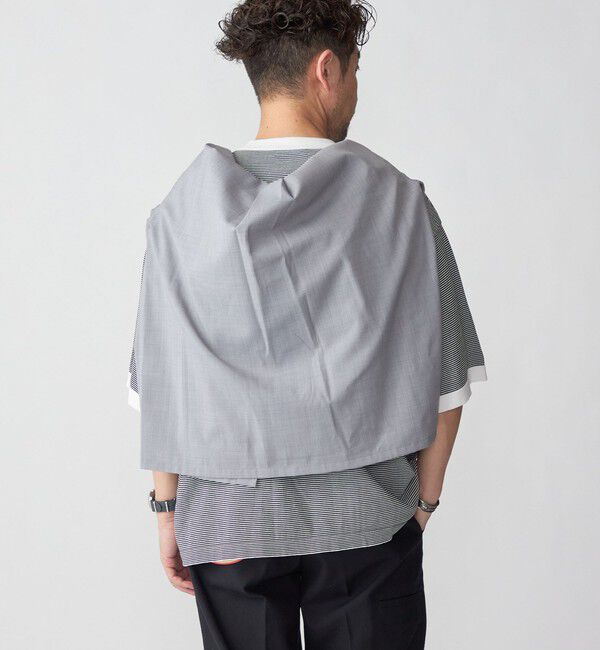 SHIPS「SHIPS: 16ゲージ コットン ボーダー ライト ニットTシャツ」|ニット・セーター|