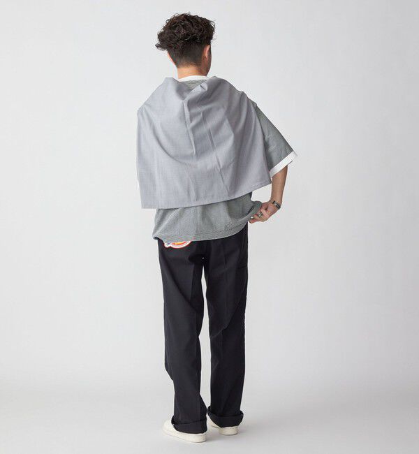 SHIPS「SHIPS: 16ゲージ コットン ボーダー ライト ニットTシャツ」|ニット・セーター|