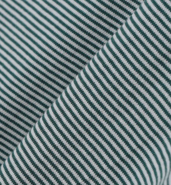 SHIPS「SHIPS: 16ゲージ コットン ボーダー ライト ニットTシャツ」|ニット・セーター|