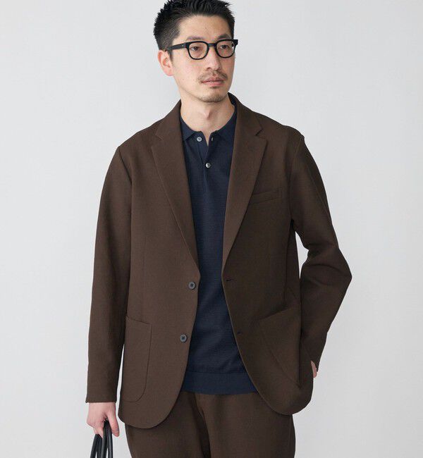 SHIPS「SHIPS:〈手洗い可能〉RIRANCHA(R) 2ボタン ジャケット (セットアップ対応)」|テーラードジャケット|