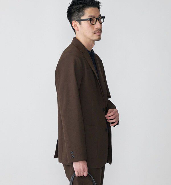 SHIPS「SHIPS:〈手洗い可能〉RIRANCHA(R) 2ボタン ジャケット (セットアップ対応)」|テーラードジャケット|