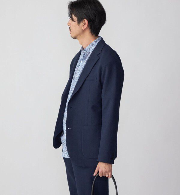 SHIPS「SHIPS:〈手洗い可能〉RIRANCHA(R) 2ボタン ジャケット (セットアップ対応)」|テーラードジャケット|