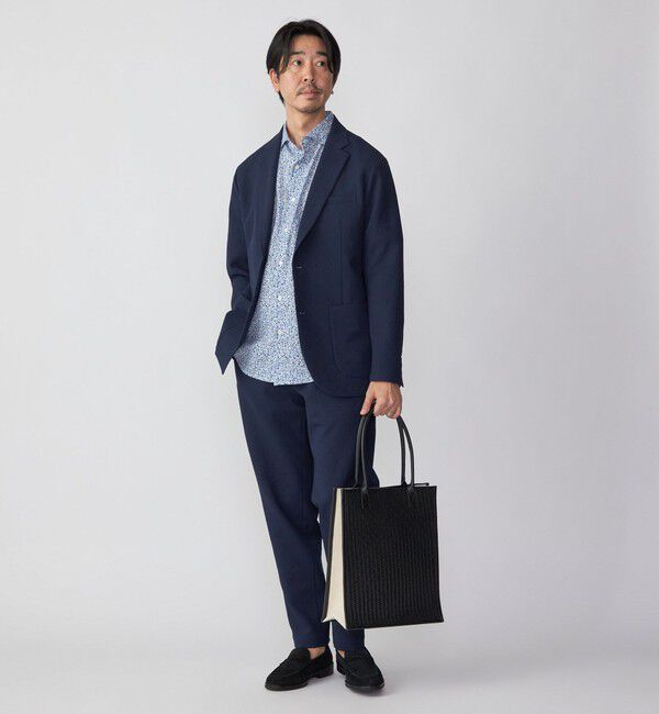 SHIPS「SHIPS:〈手洗い可能〉RIRANCHA(R) 2ボタン ジャケット (セットアップ対応)」|テーラードジャケット|