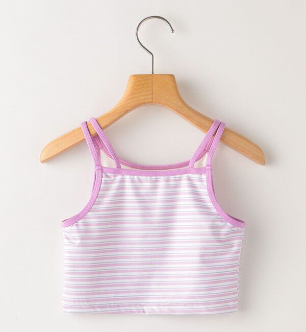 SHIPS KIDS「SHIPS KIDS:130～150cm / アメスリ ボーダー セパレート スイム ウェア」|コンビネゾン|