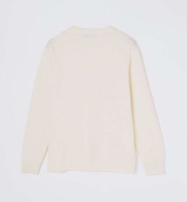 SHIPS「SHIPS: 〈洗濯機可能〉 14ゲージ テックウール クルーネック ニット」|ニット・セーター|