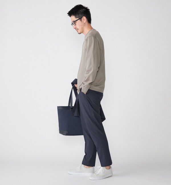 SHIPS「SHIPS: 〈洗濯機可能〉 14ゲージ テックウール クルーネック ニット」|ニット・セーター|