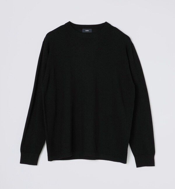 SHIPS「SHIPS: 〈洗濯機可能〉 14ゲージ テックウール クルーネック ニット」|ニット・セーター|