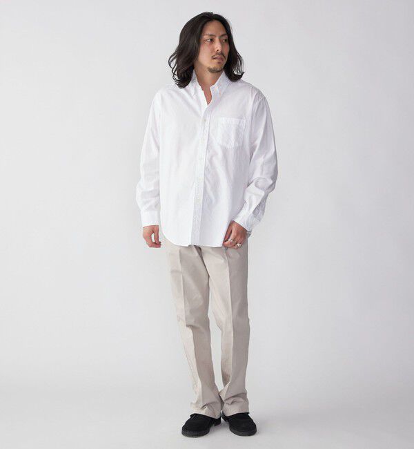 SHIPS「SHIPS: スーピマ コットン ボタンダウン オックスフォード ロングスリーブ シャツ」|シャツ・ブラウス|