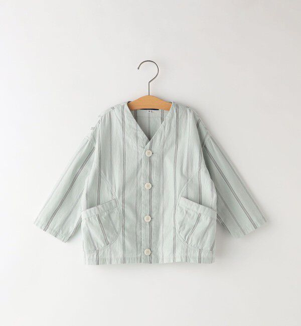 SHIPS KIDS「SHIPS KIDS:80～90cm / カラーレス ワーク シャツ」|シャツ・ブラウス|ミント
