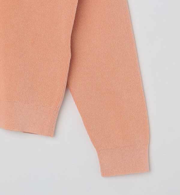 SHIPS「SHIPS: 14ゲージ 畦編み サンフェード コットン クルーネック ニット」|ニット・セーター|