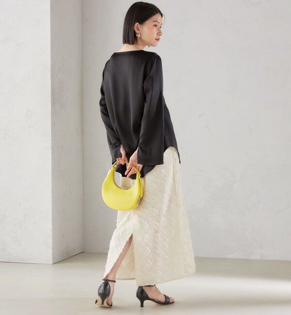 SHIPS for women「〈手洗い可能〉サテン ブラウス◇」|シャツ・ブラウス|