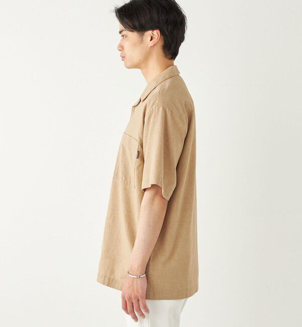 SHIPS Colors 「SHIPS Colors:コットンリネン COOLMAX オープンカラー シャツ◇」|シャツ・ブラウス|