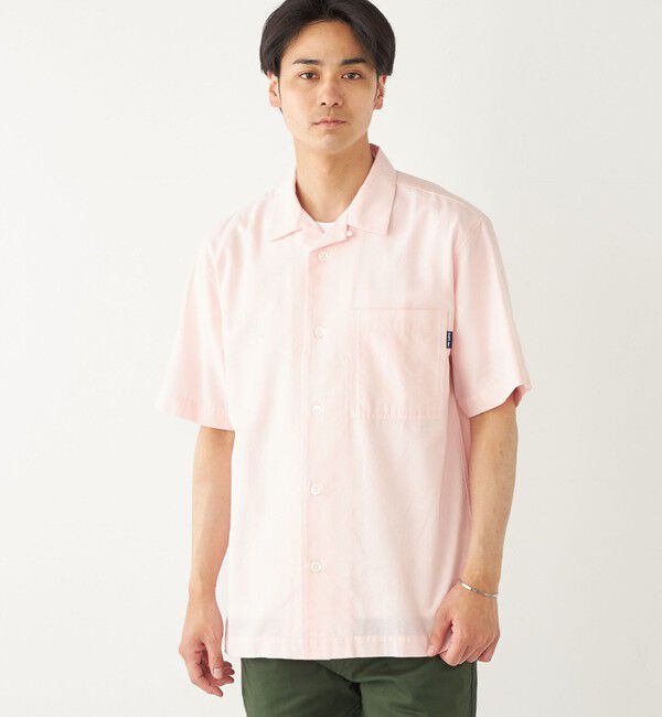 SHIPS Colors 「SHIPS Colors:コットンリネン COOLMAX オープンカラー シャツ◇」|シャツ・ブラウス|