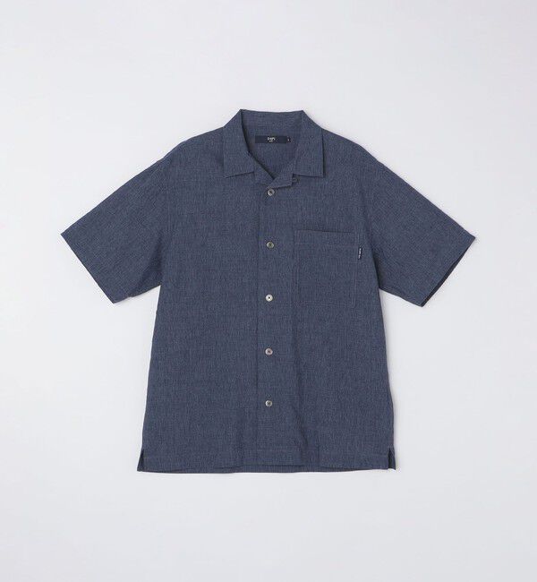 SHIPS Colors 「SHIPS Colors:コットンリネン COOLMAX オープンカラー シャツ◇」|シャツ・ブラウス|