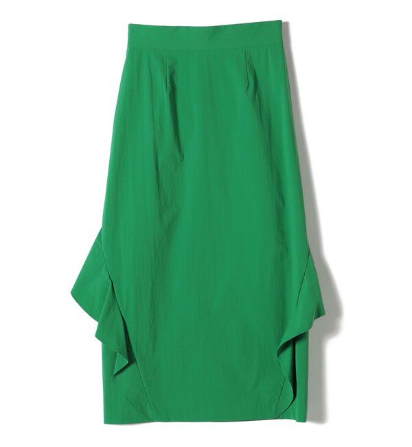 SHIPS for women「【WEB限定】〈手洗い可能〉ドライ ストレッチ ワッシャー 3WAY フリル スカート」|スカート|