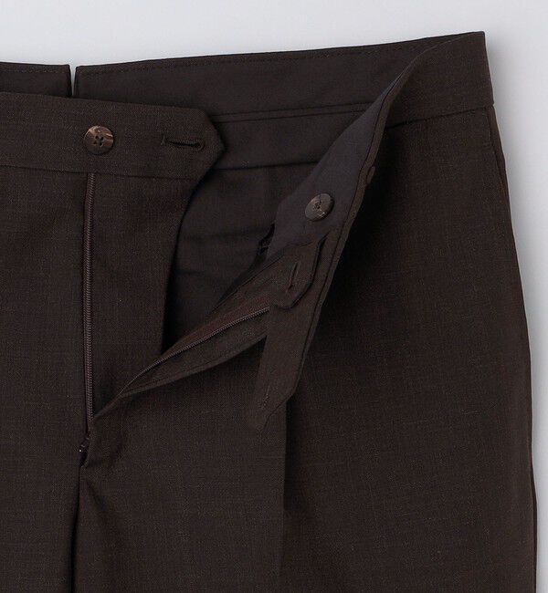 SHIPS「VALDITARO: ウール/モヘヤ シングル3ボタン ブラウンカラー スーツ」|スーツ|
