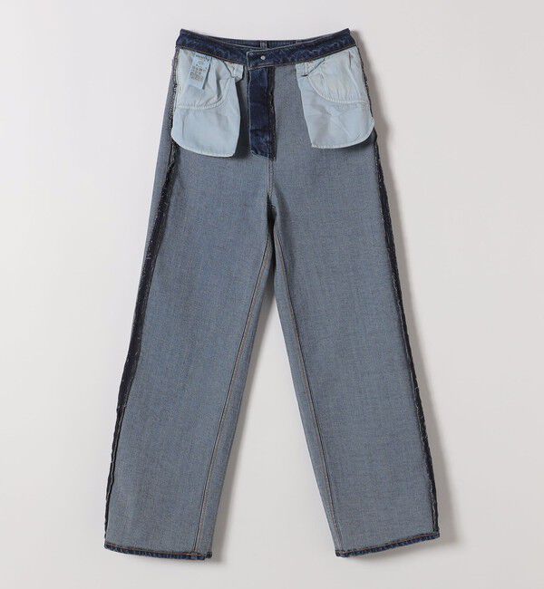 SHIPS any「Healthy DENIM:〈洗濯機可能〉Pink Pepper デニム ストレート パンツ」|デニム|