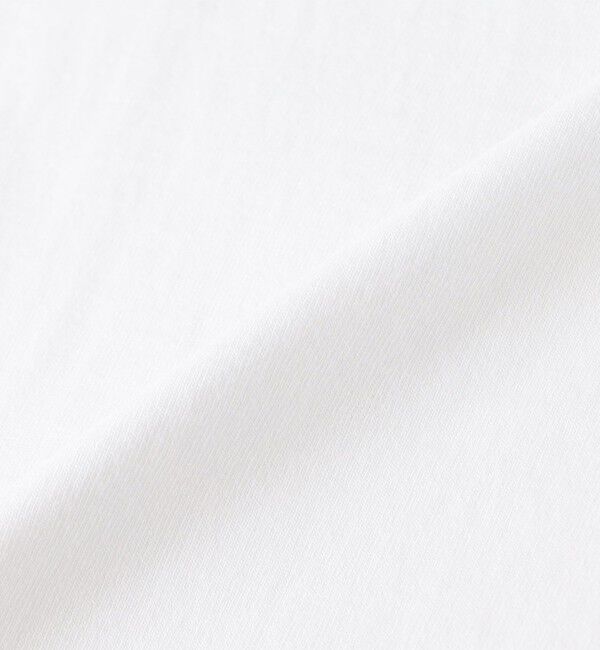 SHIPS any「【WEB限定】SHIPS any: ヘビーウェイト 7.1oz 4ライン ワンポイント ロゴ 刺繍 Tシャツ◇」|Tシャツ・カットソー|