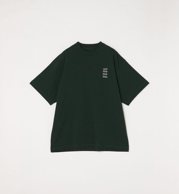 SHIPS any「【WEB限定】SHIPS any: ヘビーウェイト 7.1oz 4ライン ワンポイント ロゴ 刺繍 Tシャツ◇」|Tシャツ・カットソー|