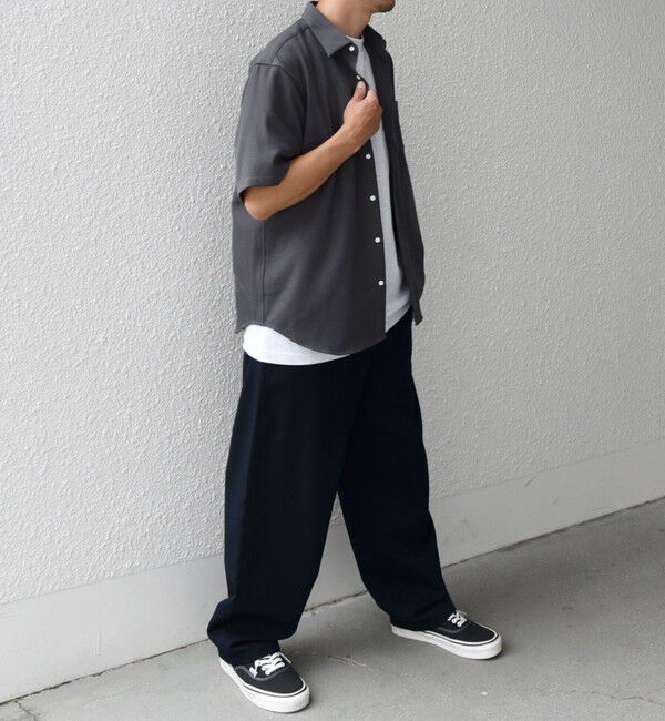 SHIPS any「【WEB限定】SHIPS any: 〈洗濯機可能〉リネン ミックス レギュラーカラー シャツ◇」|シャツ・ブラウス|