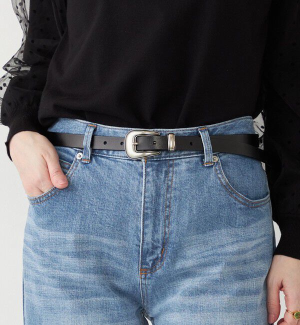 SHIPS Colors 「SHIPS Colors:メタルループ ウエスタン ベルト◇」|ベルト|