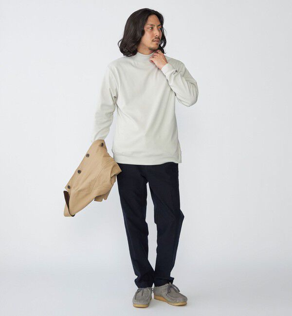 SHIPS「SHIPS:〈吸湿発熱〉モイスチャー モックネック プルオーバー」|Tシャツ・カットソー|