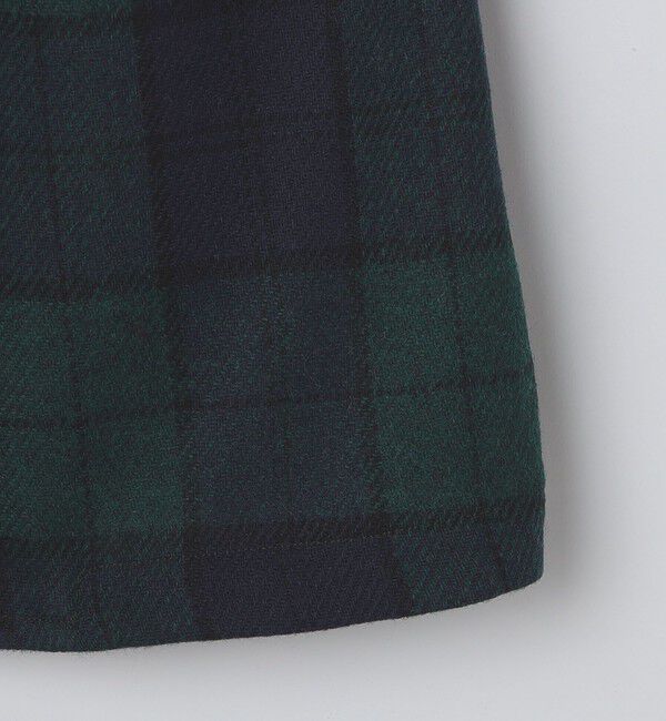 SHIPS「【 SHIPS別注】Errico Formicola: ブラックウォッチ ステンカラー コート」|ステンカラーコート|