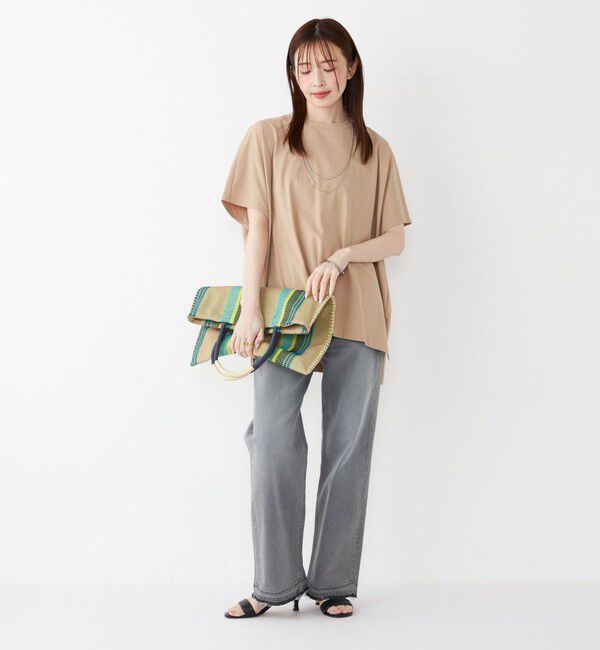 SHIPS Colors 「SHIPS Colors:ルーズ ストレート デニム◇」|デニム|