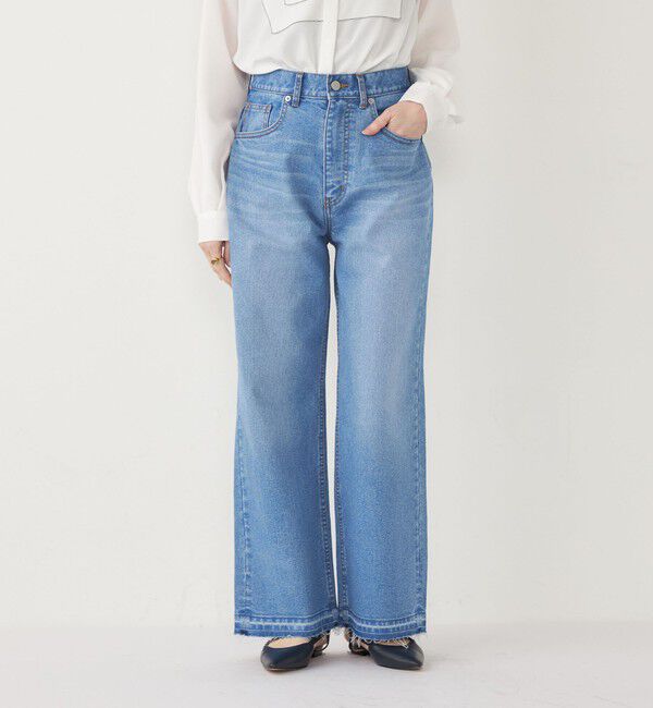 SHIPS Colors 「SHIPS Colors:ルーズ ストレート デニム◇」|デニム|