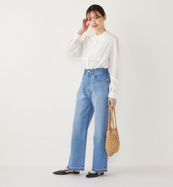 SHIPS Colors 「SHIPS Colors:ルーズ ストレート デニム◇」|デニム|