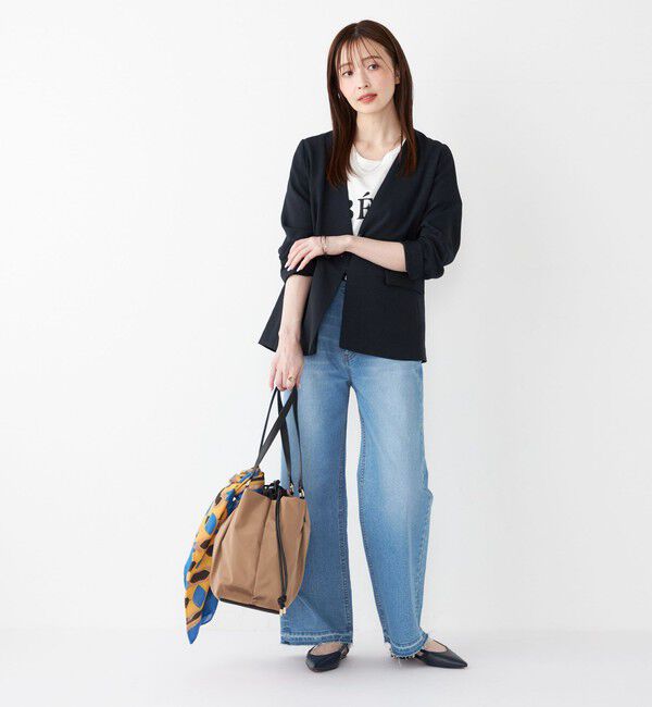 SHIPS Colors 「SHIPS Colors:ルーズ ストレート デニム◇」|デニム|