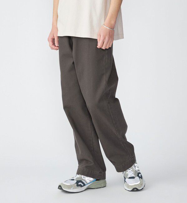 SHIPS「SHIPS: ストーン ウォッシュ コットン パンツ (セットアップ対応)」|その他|