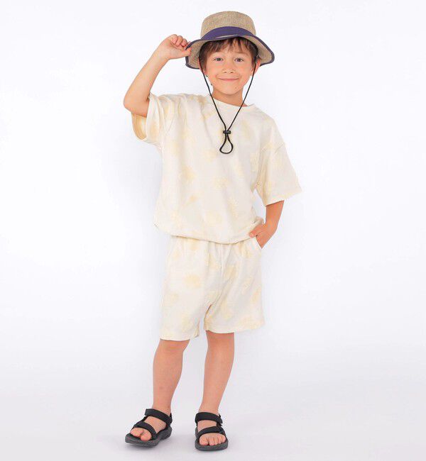 SHIPS KIDS「SHIPS KIDS:100～130cm / パイル ジャカード TEE」|Tシャツ・カットソー|
