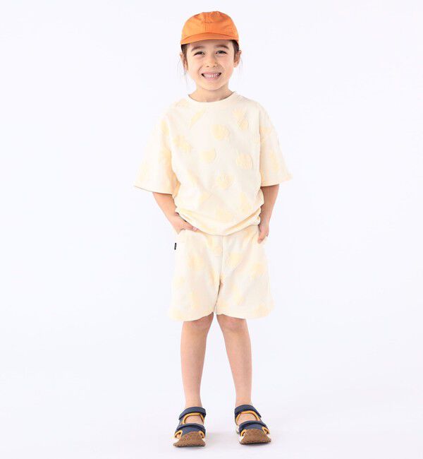 SHIPS KIDS「SHIPS KIDS:100～130cm / パイル ジャカード TEE」|Tシャツ・カットソー|