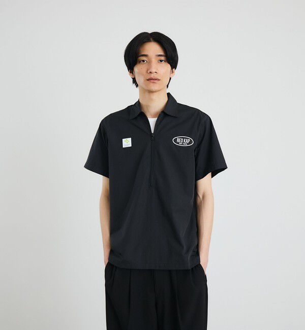 SHIPS「【City Ambient Products別注】REDKAP: ハーフシップ 半袖 シャツ」|シャツ・ブラウス|
