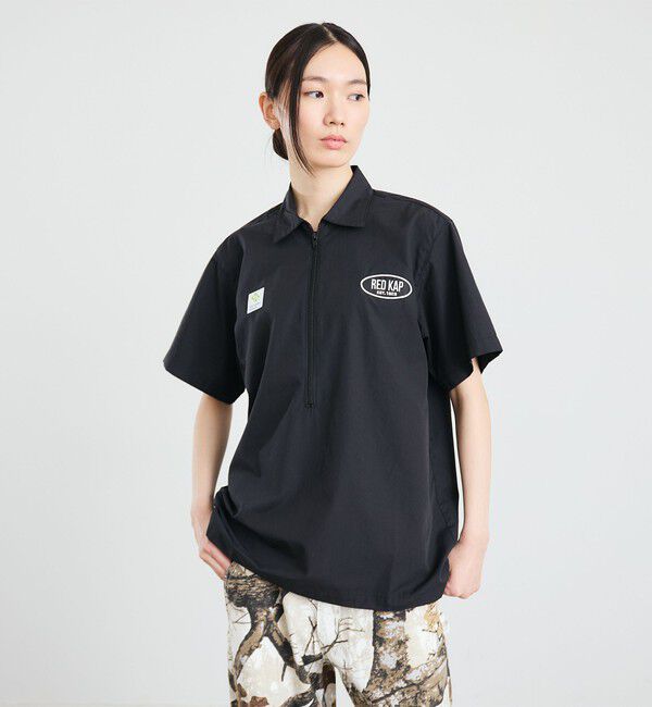 SHIPS「【City Ambient Products別注】REDKAP: ハーフシップ 半袖 シャツ」|シャツ・ブラウス|