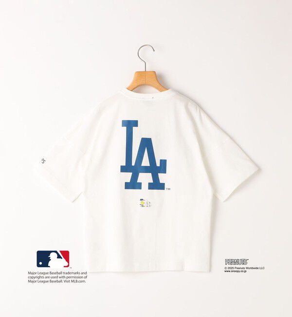 SHIPS KIDS「SHIPS KIDS:130～170cm / PEANUTS&times;MLB プリント Tシャツ」|Tシャツ・カットソー|