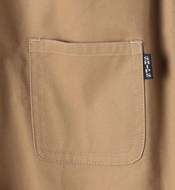 SHIPS KIDS「SHIPS KIDS:80～90cm / ベビー ツイル オーバーオール」|オールインワン|