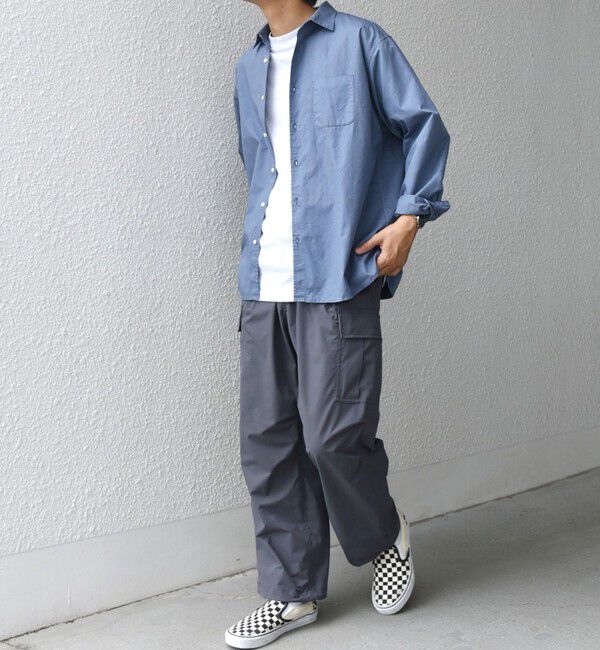 SHIPS any「SHIPS any:〈洗濯機可能〉コットン ガーメントダイ レギュラーカラー シャツ◇」|シャツ・ブラウス|
