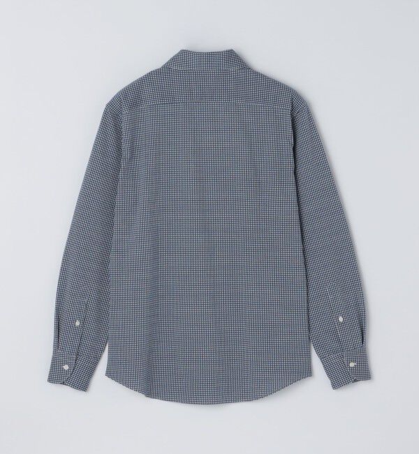 SHIPS「SHIPS: ジャージー ギンガムチェック ワンピースカラー シャツ」|Tシャツ・カットソー|